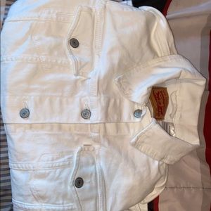 Levi’s White Jean Jacket